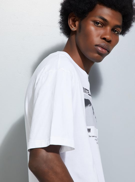 URB_N Men Regular Fit Graphic T-shirt