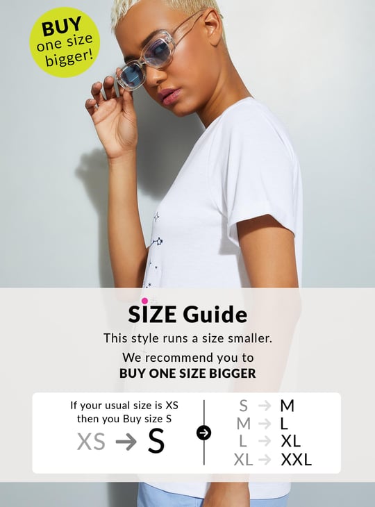 URB_N Women Zodiac Printed T-shirt