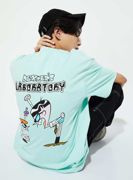 URB_N Men Oversized Dexter's Laboratory T-shirt