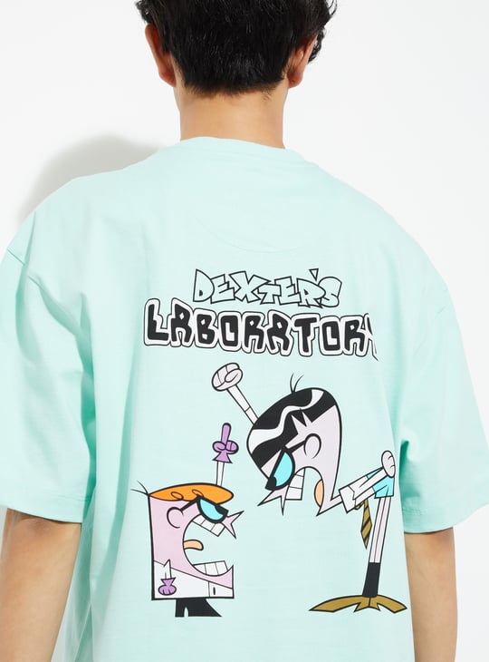 URB_N Men Oversized Dexter's Laboratory T-shirt
