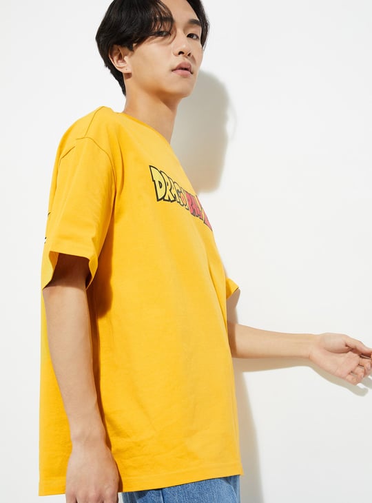 URB_N Men Oversized Dragon Ball-Z T-shirt