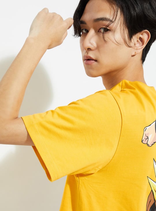 URB_N Men Oversized Dragon Ball-Z T-shirt