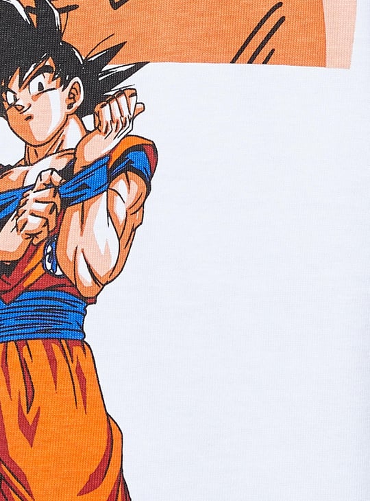 URB_N Men Oversized Dragon Ball-Z T-shirt
