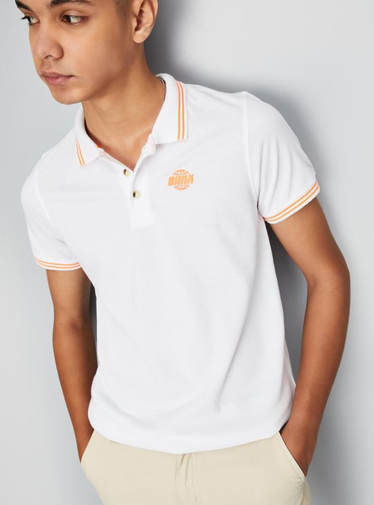 Boy Solid Polo T-shirt