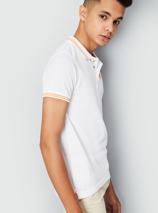 Boy Solid Polo T-shirt