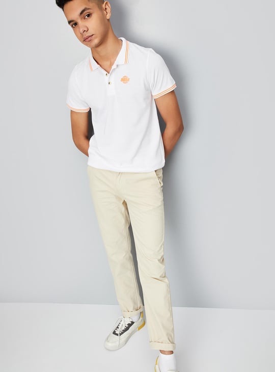 Boy Solid Polo T-shirt