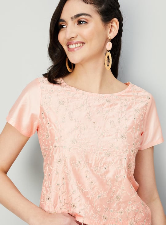 Women Embroidered Top