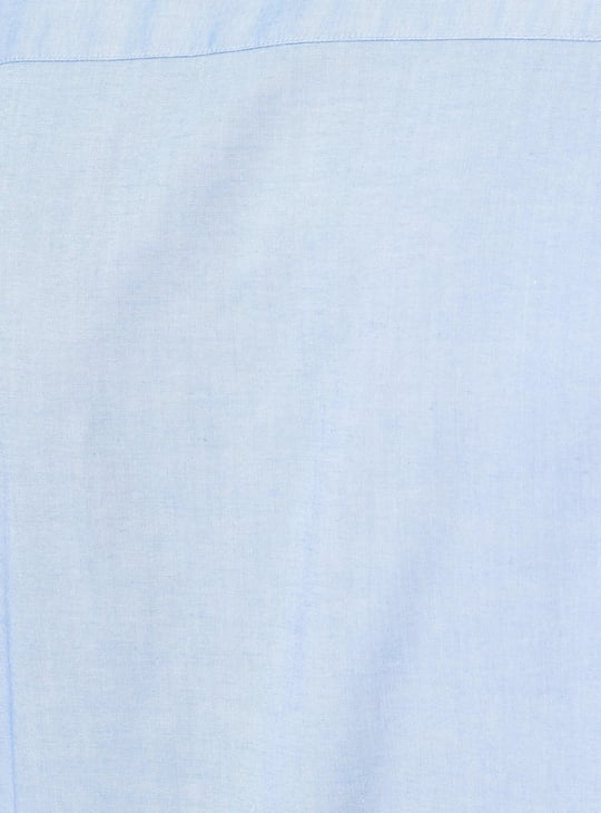 Men Slim Fit Solid Formal Shirt