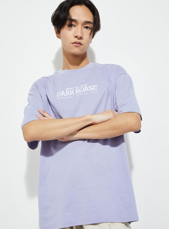 URB_N Men Oversized Back Printed T-shirt
