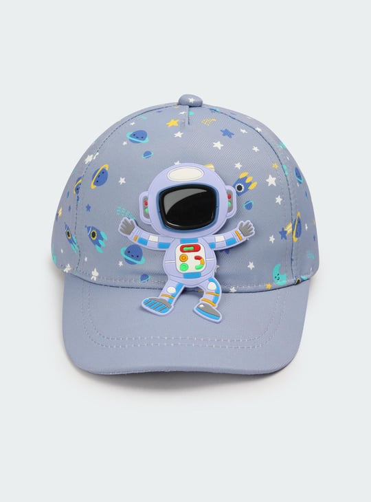 Boys Appliqued Baseball Cap