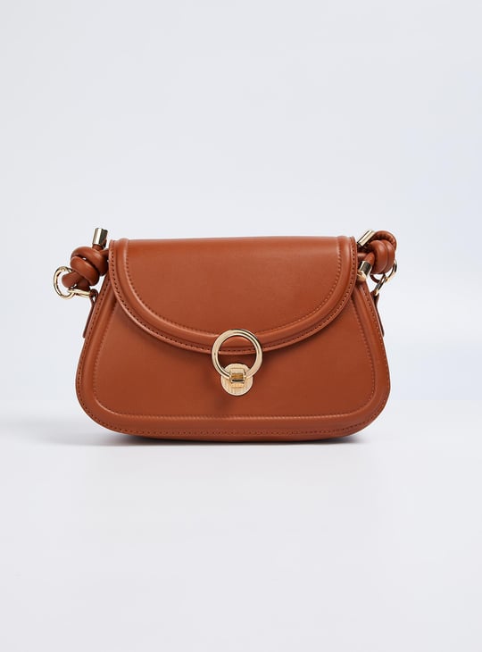 Women Solid Sling Bag