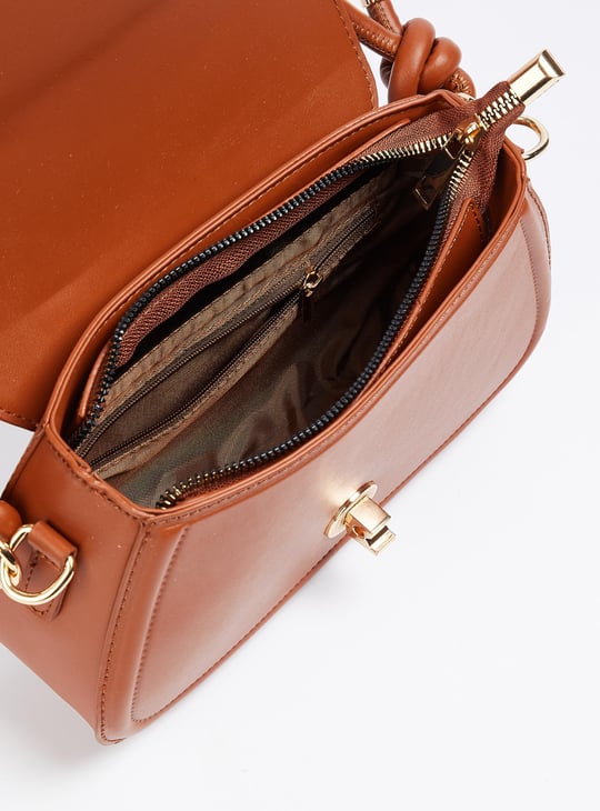 Women Solid Sling Bag