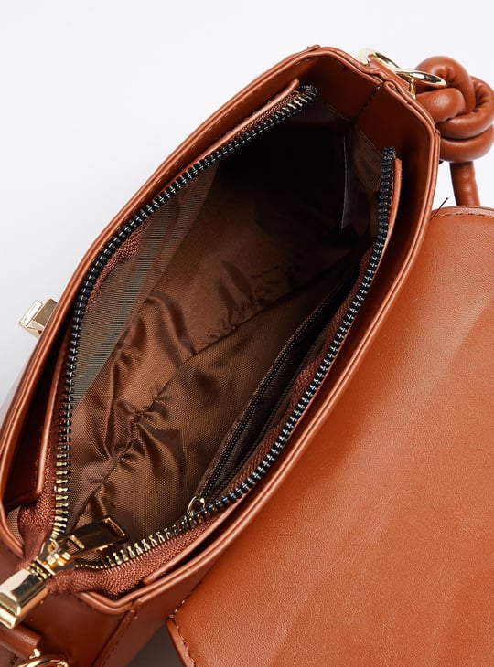 Women Solid Sling Bag