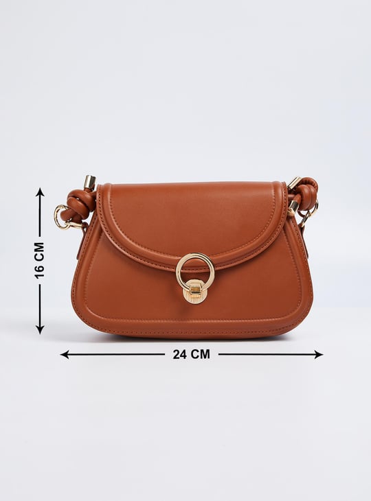 Women Solid Sling Bag