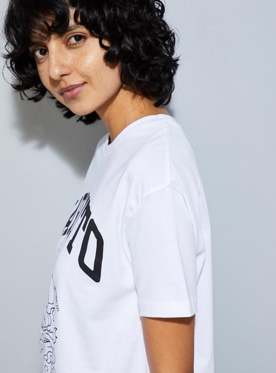 URB_N Women Naruto Printed T-shirt