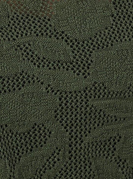 Women Knitted Solid Top