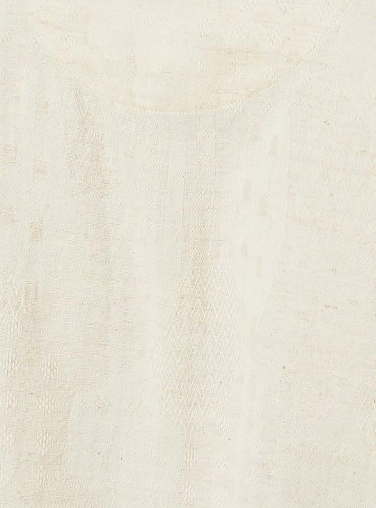 Men Solid Short Kurta