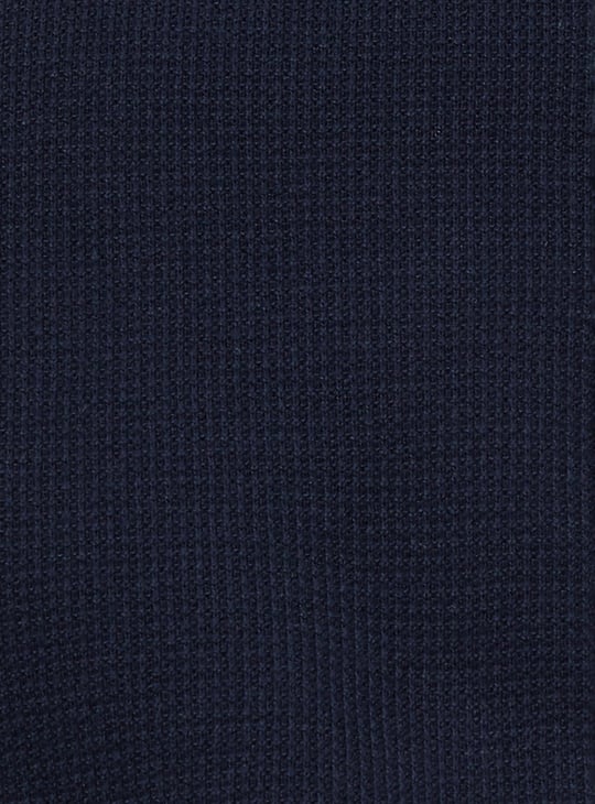 Men Slim Fit Flat Knit Polo T-shirt