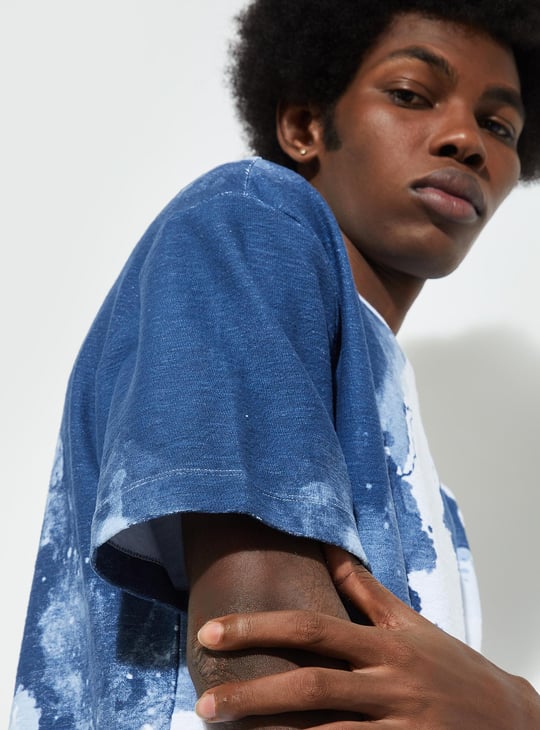 URB_N Men Oversized Tie & Dye T-shirt