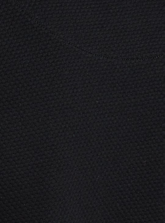 URB_N Men Regular Fit Textured T-shirt