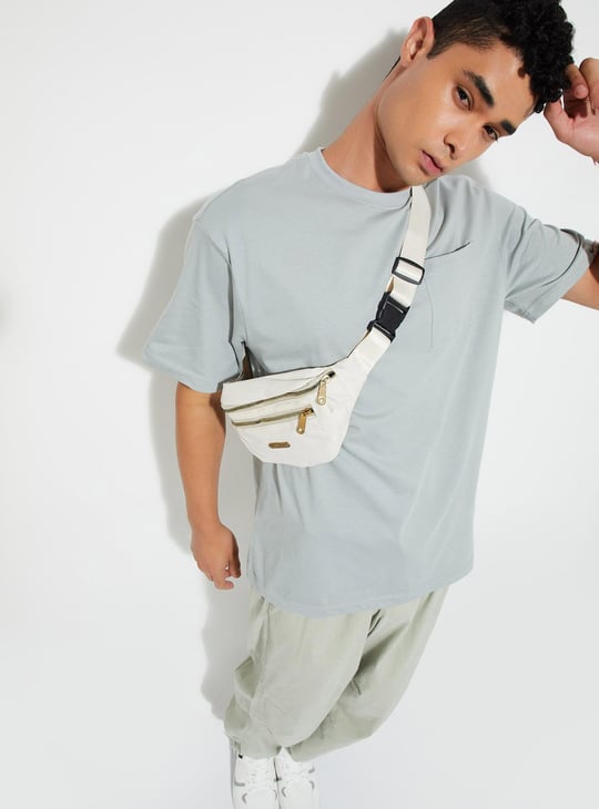 URB_N Men Oversized Solid T-shirt