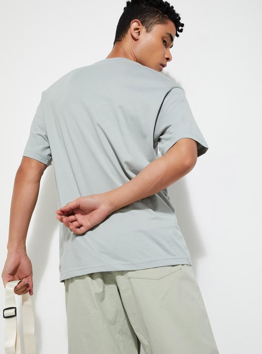 URB_N Men Oversized Solid T-shirt