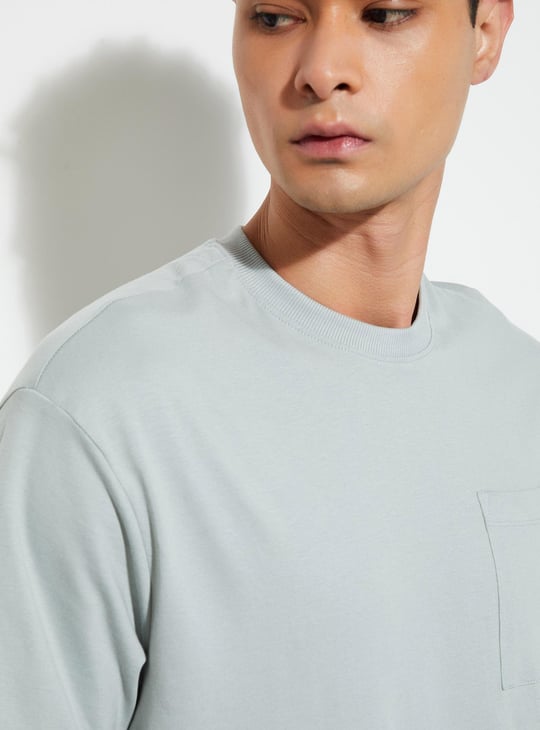 URB_N Men Oversized Solid T-shirt