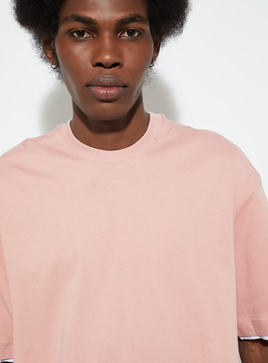 URB_N Men Oversized Solid T-shirt