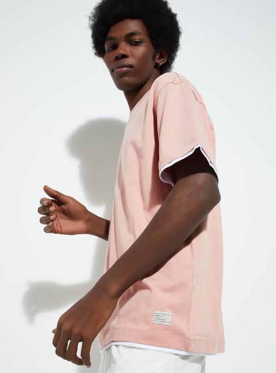 URB_N Men Oversized Solid T-shirt