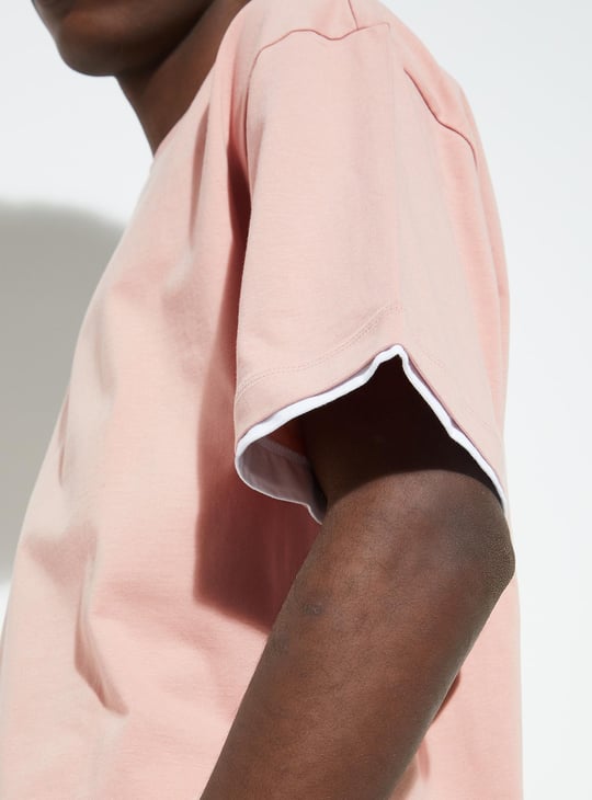 URB_N Men Oversized Solid T-shirt