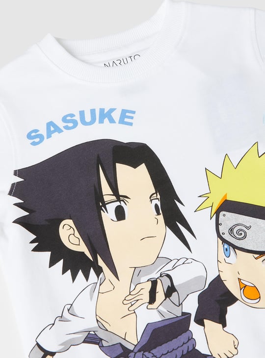 Boys Naruto Printed T-shirt