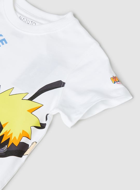 Boys Naruto Printed T-shirt