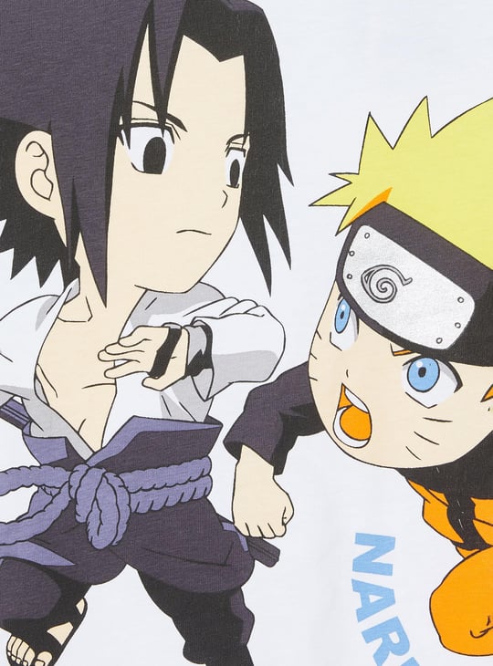 Boys Naruto Printed T-shirt
