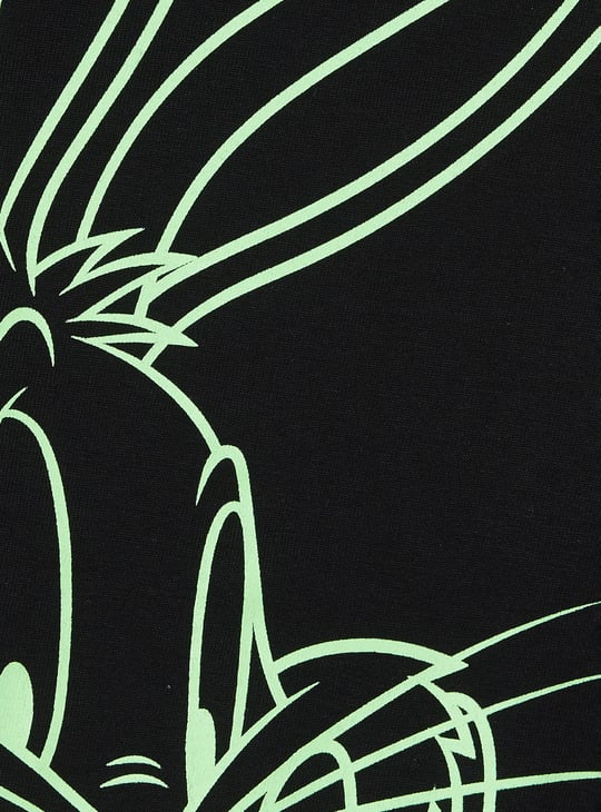 Boys Bugs Bunny Print T-shirt