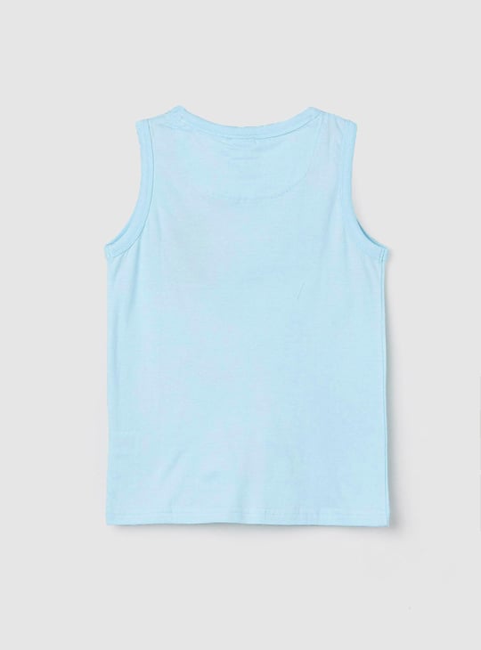 Boys Graphic Printed Vest