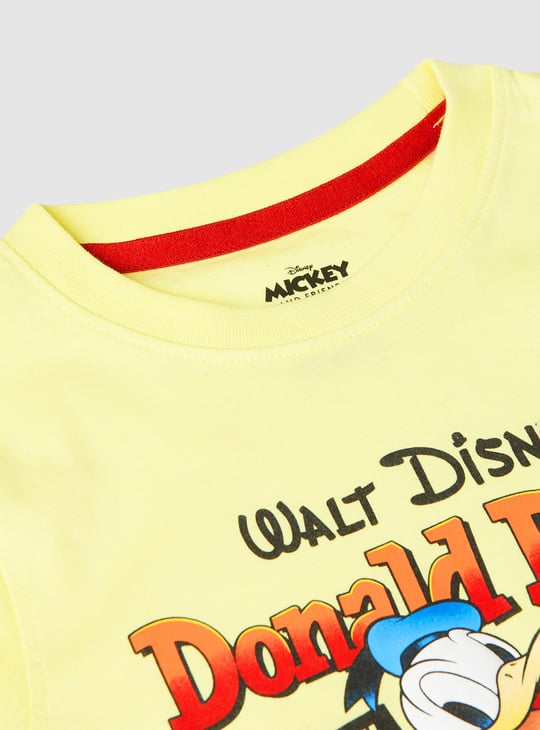 Boys Donald Duck Printed T-shirt