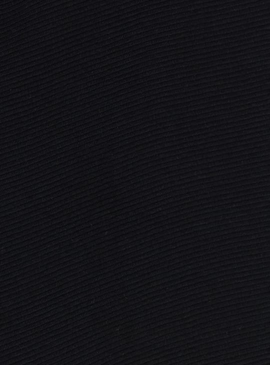 Boys Solid Ottoman Structured Knitted Shorts