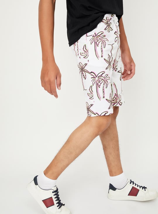Boys Printed Knit Shorts