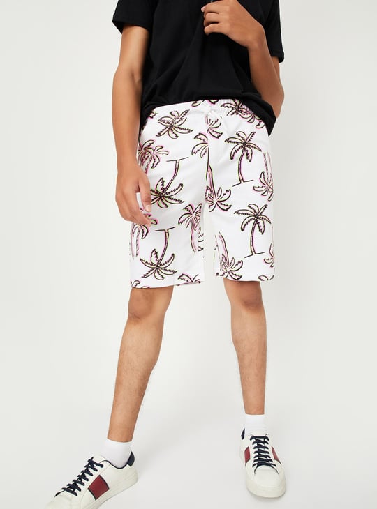 Boys Printed Knit Shorts