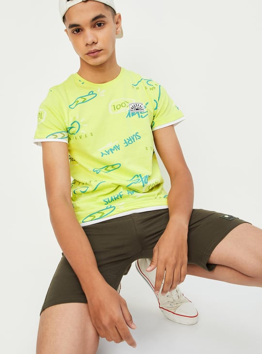 Boys All-Over Printed T-shirt