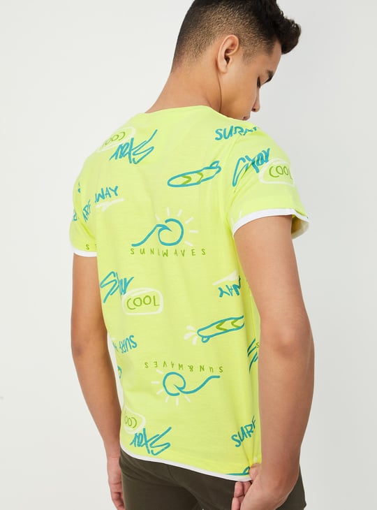 Boys All-Over Printed T-shirt