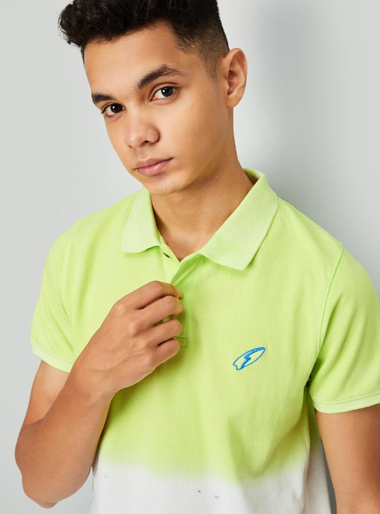 Boys Ombre Polo T-shirt
