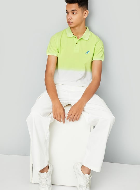 Boys Ombre Polo T-shirt