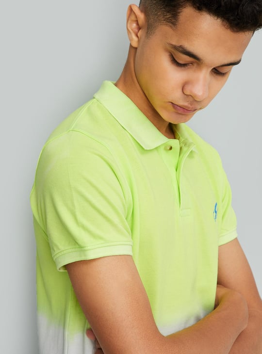 Boys Ombre Polo T-shirt