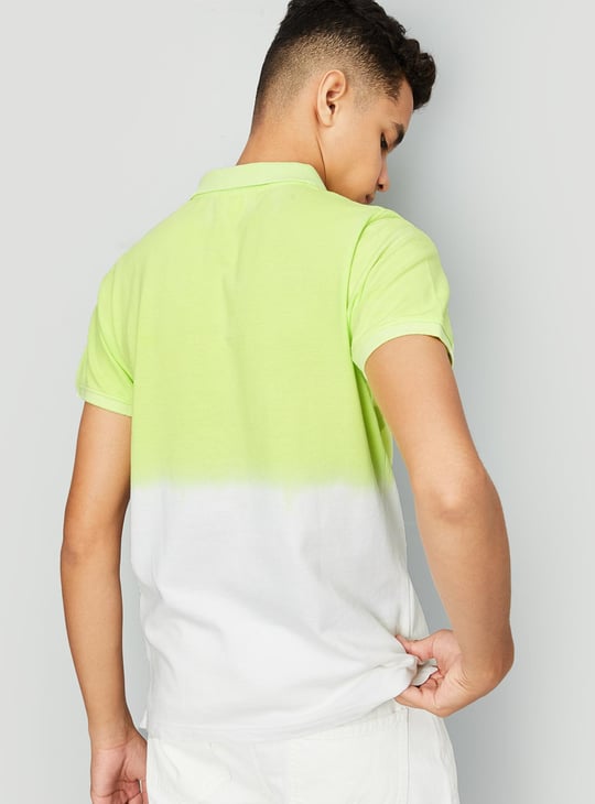Boys Ombre Polo T-shirt