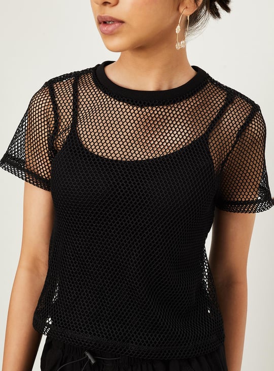 Girls Mesh Top