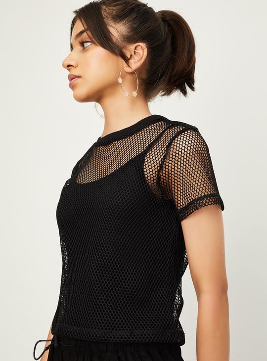 Girls Mesh Top