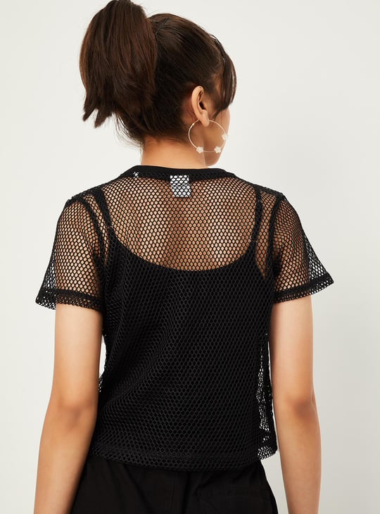 Girls Mesh Top