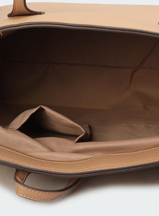 Women Solid Tote Bag