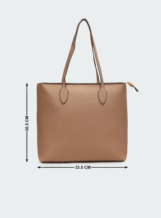 Women Solid Tote Bag